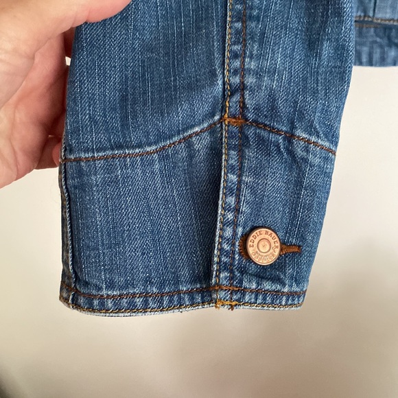 Eddie Bauer ladies jean/denim jacket size large. - Picture 5 of 13